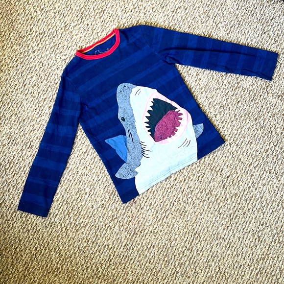 Mini Boden Long Sleeve Graphic Tshirt 